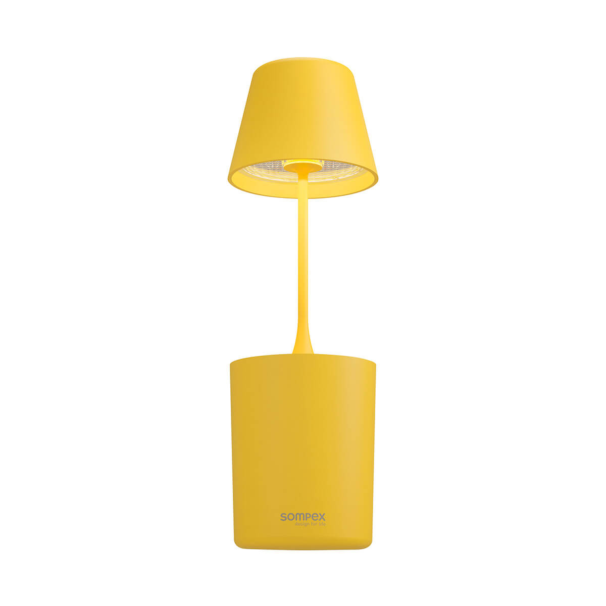 Sompex Peeky LED Akkuleuchte, gelb