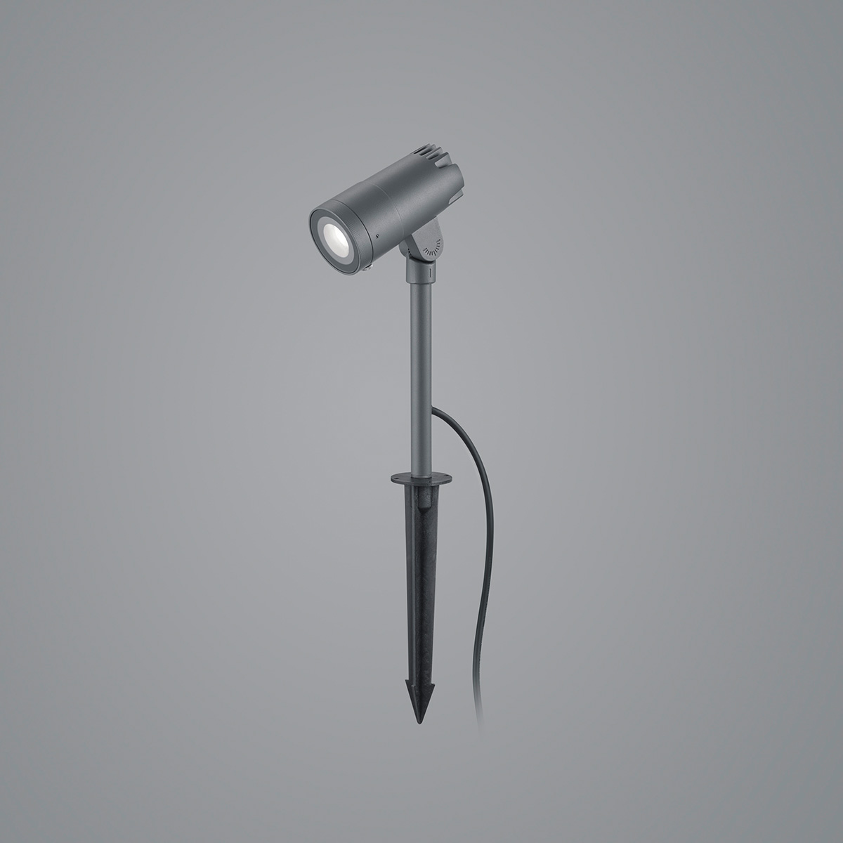 Helestra Match LED Spießstrahler, Höhe: 27 cm, graphit