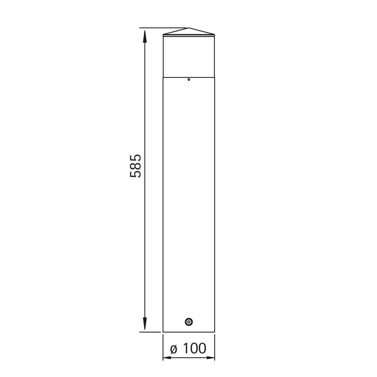 Albert Leuchten 2240 LED Pollerleuchte