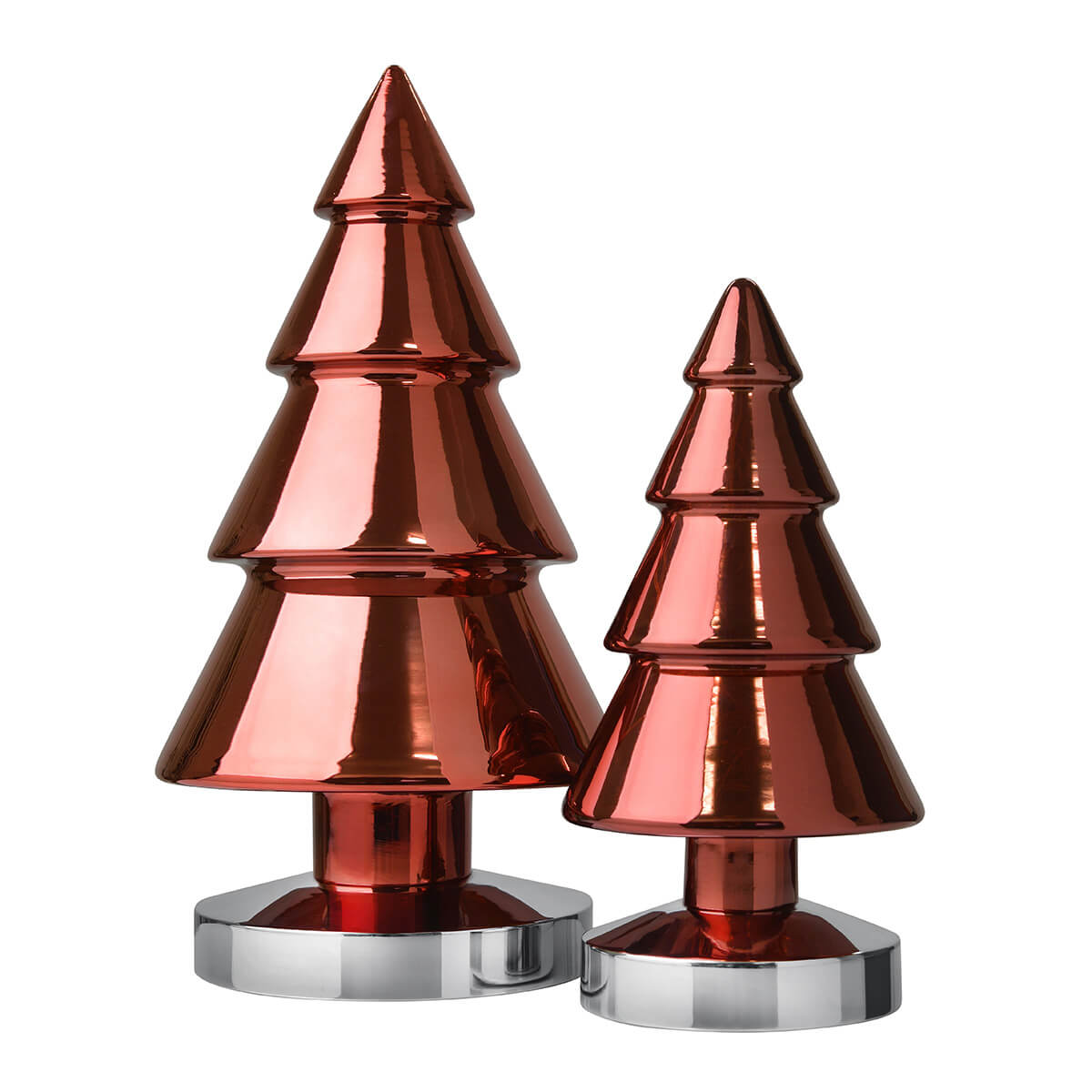 Sompex Winterlight LED Dekoleuchte, 2er-Set, rot (ausgeschaltet)