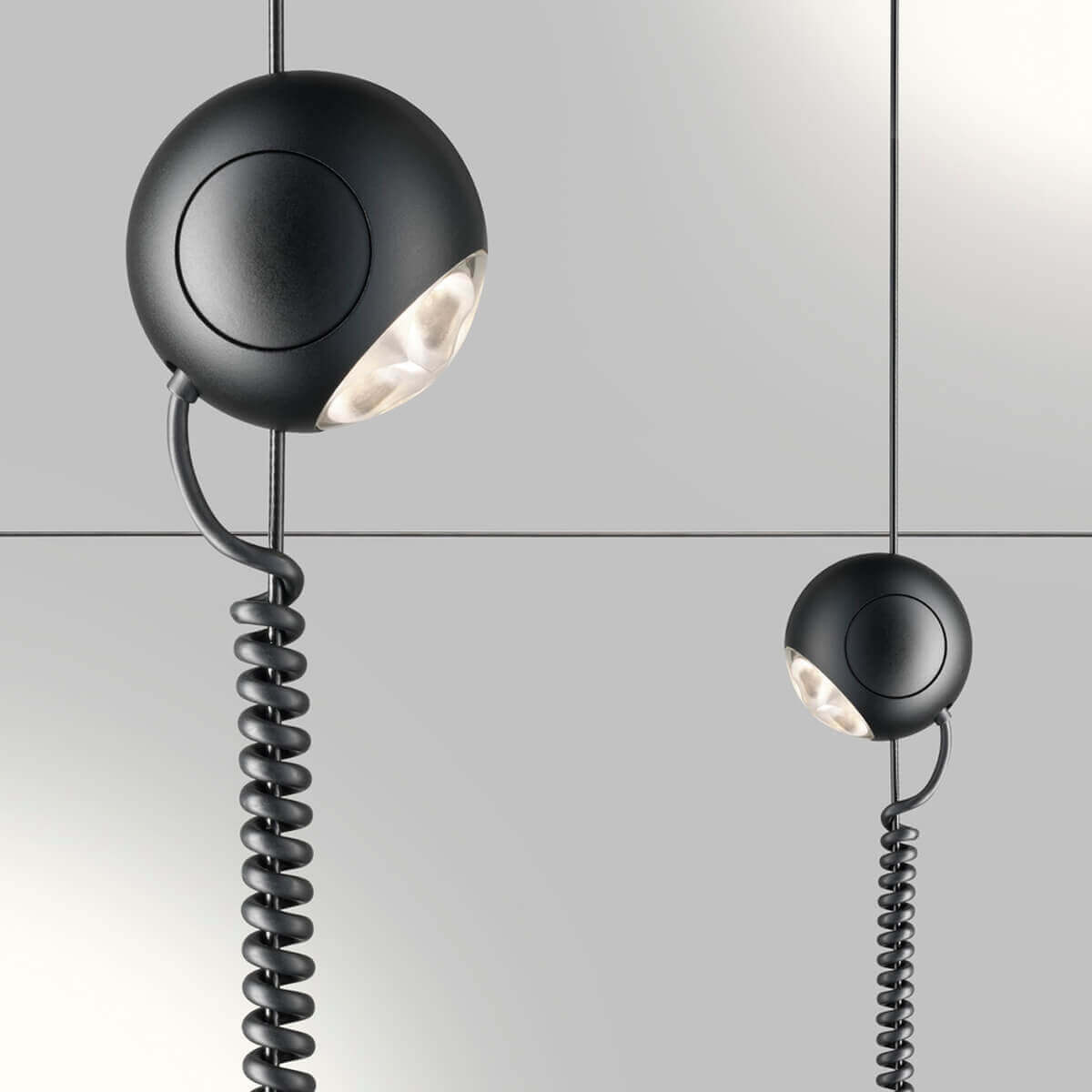 Belux Hello Spot LED, schwarz