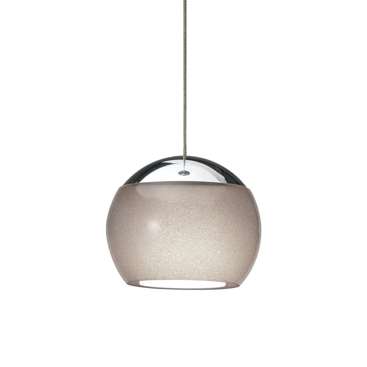 Oligo Balino LED Pendelleuchte, Chrom / diamantgrau glänzend