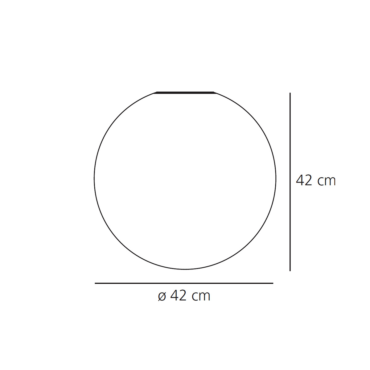 Artemide Dioscuri Parete / Soffitto, Ø: 42 cm
