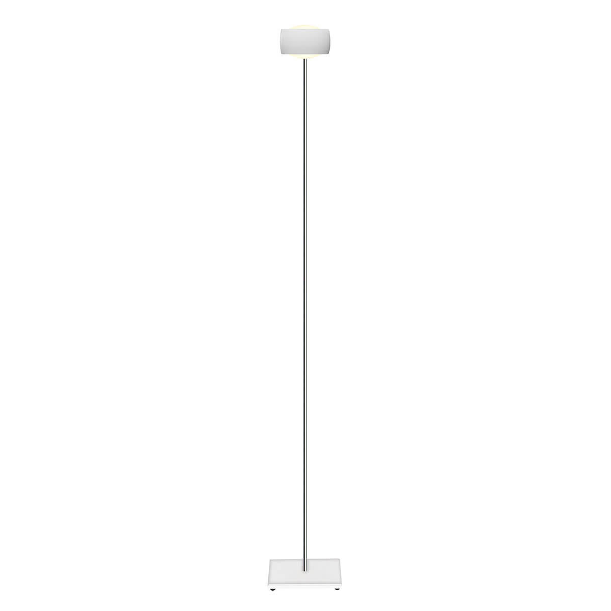 Oligo Grace LED Stehleuchte, Tunable White, Chrom / weiß matt