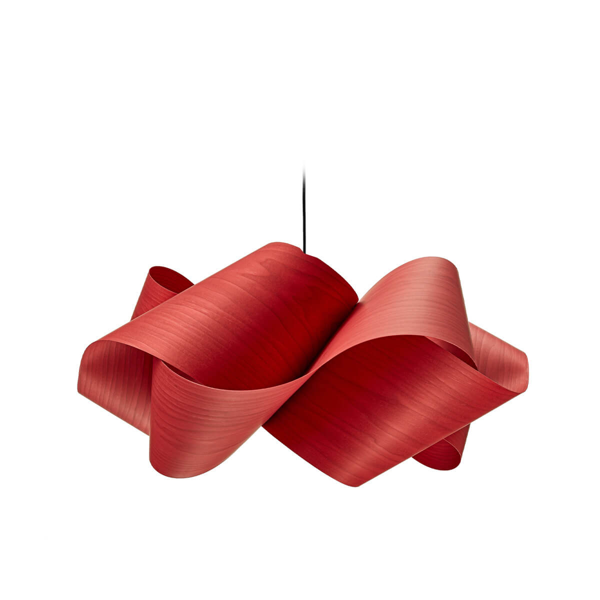 LZF Lamps Swirl Small Pendelleuchte, rot