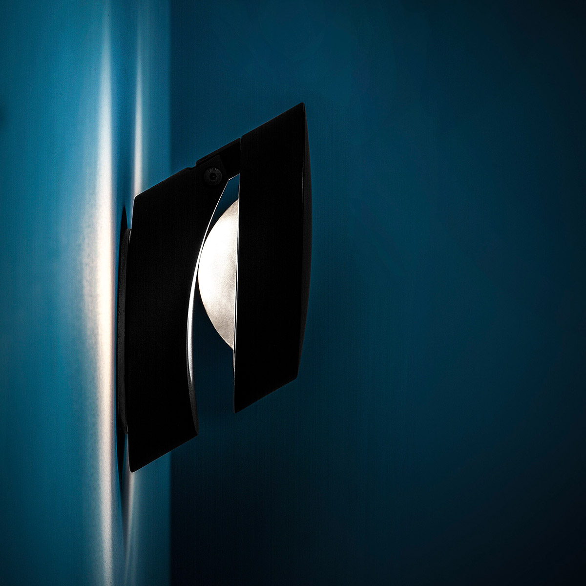 Studio Italia Pin-Up LED Wand- / Deckenleuchte, schwarz matt, Anwendungsbild, Abb. 3, Detail