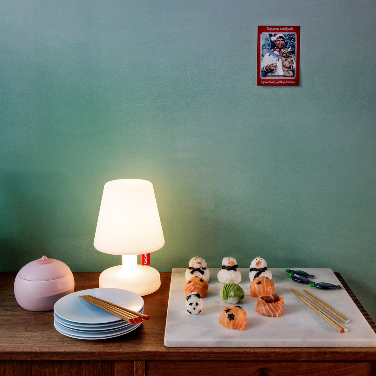 Fatboy Edison the Petit LED Akkuleuchte, weiß
