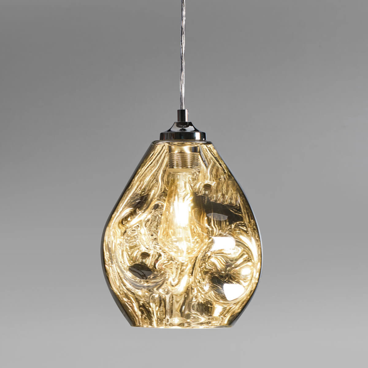 LupiaLicht Drop Pendelleuchte, Chrom