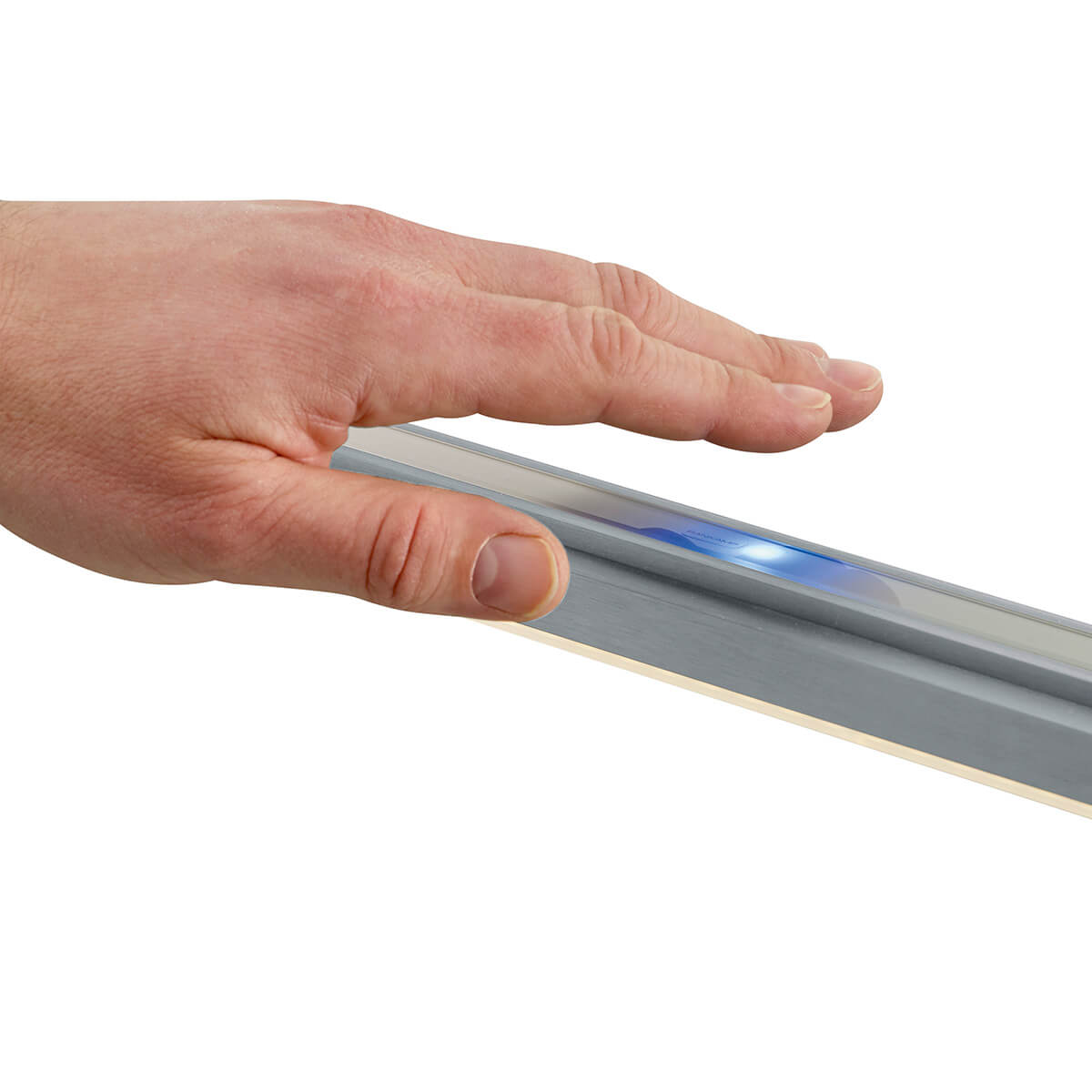 Bankamp Lightline III flex up & down LED Pendelleuchte, Tunable White & Vertical dim, Alu eloxiert, Sensorsteuerung