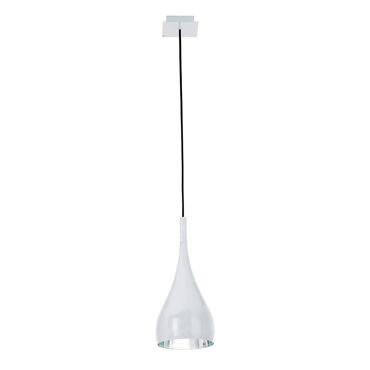 Fabbian Bijou Pendelleuchte, D. 16cm, weiß (Produktansicht)