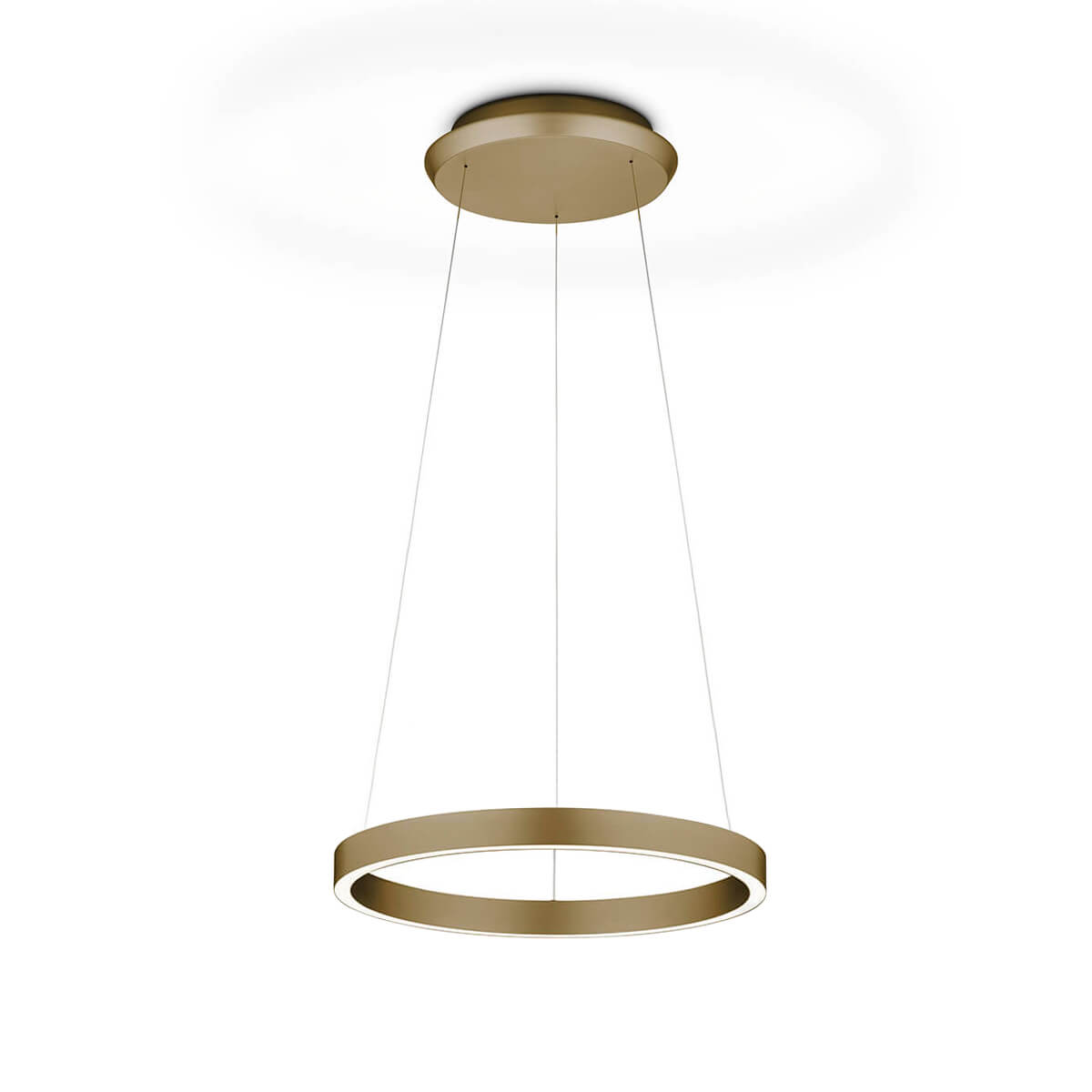 Knapstein Svea-L40 LED Pendelleuchte, Effekt Bronze