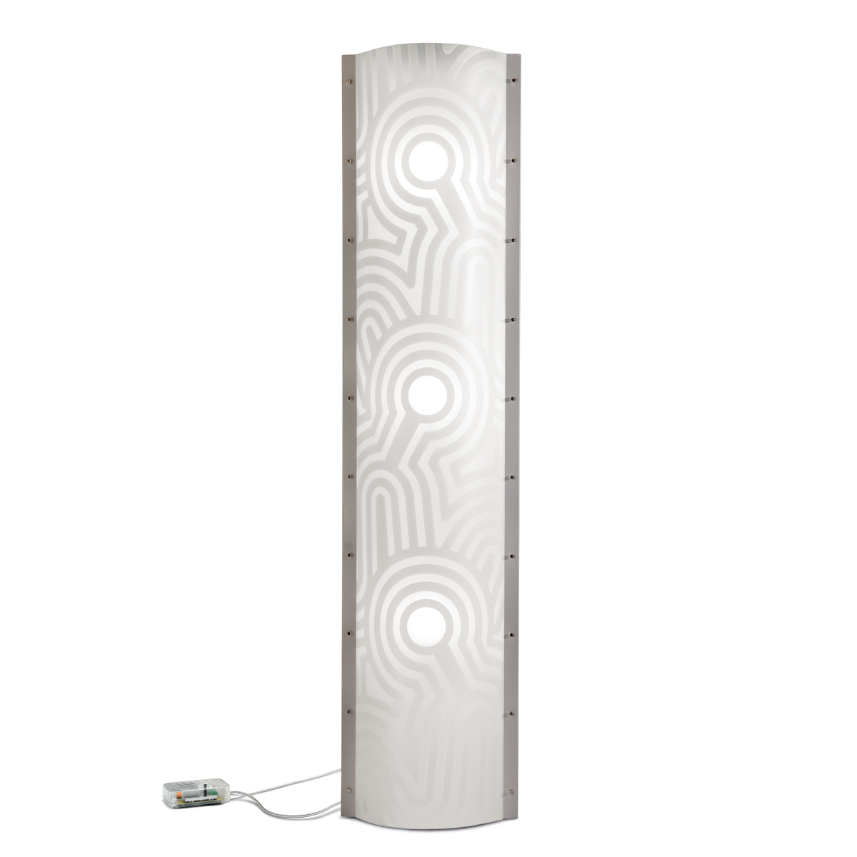 Slamp Venti Tube Floor, hyperwhite effect