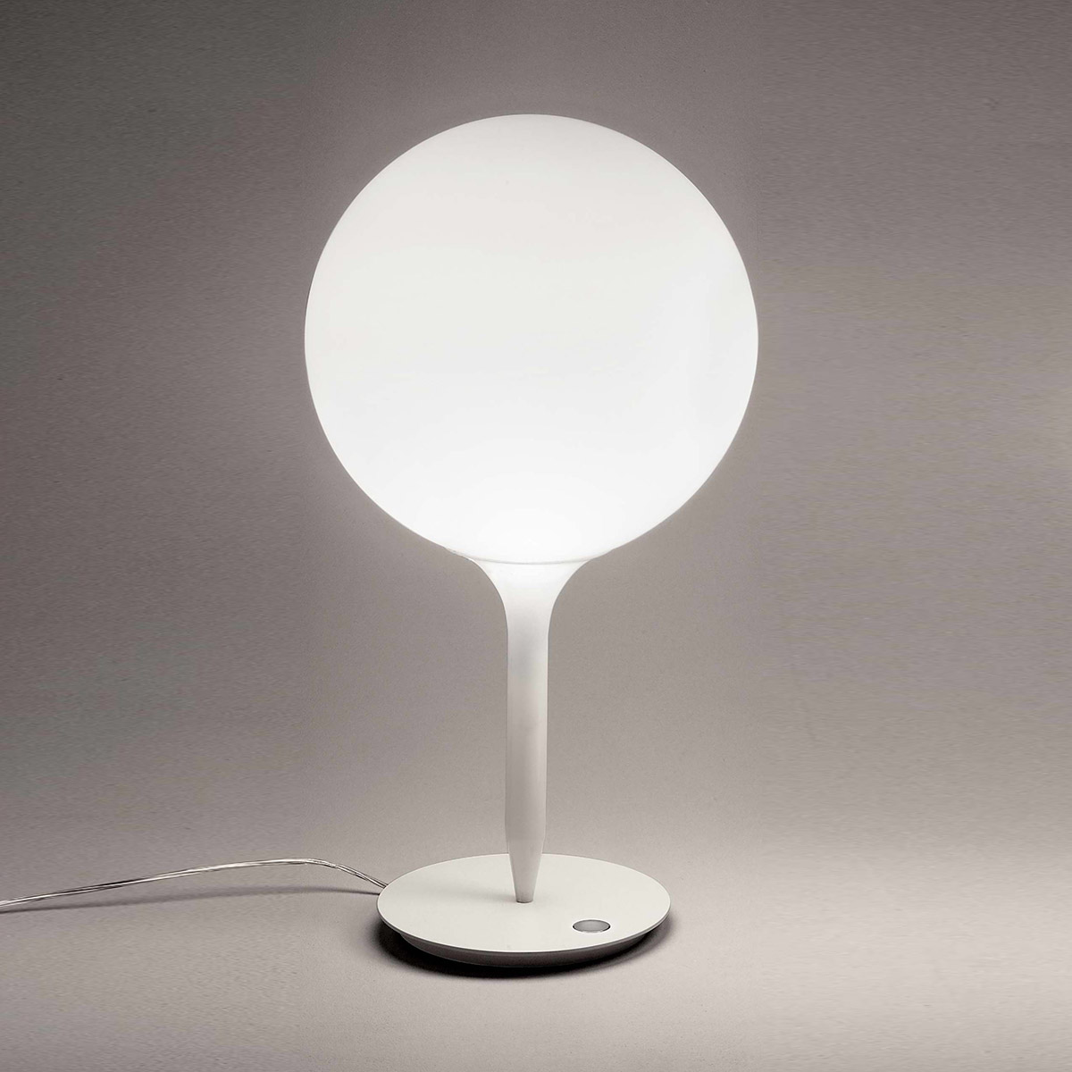 Artemide Castore Tavolo, Ø: 35 cm, weiß
