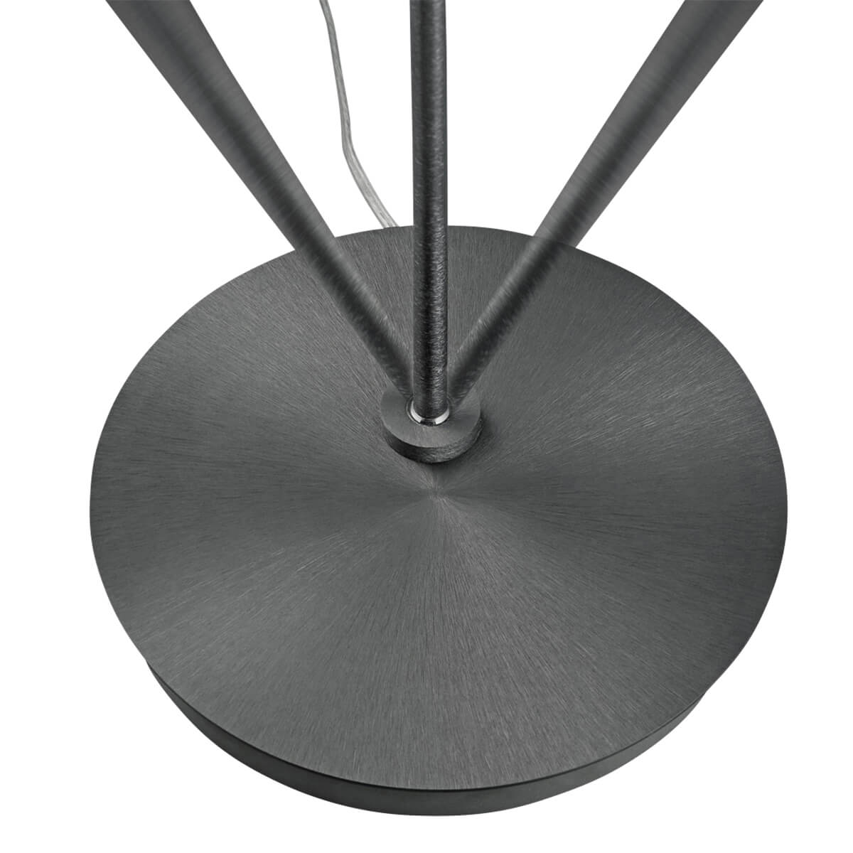 HELL Omega LED Stehleuchte mit CCT-Dimmtechnik, anthrazit eloxiert, verstellbarer Fuß