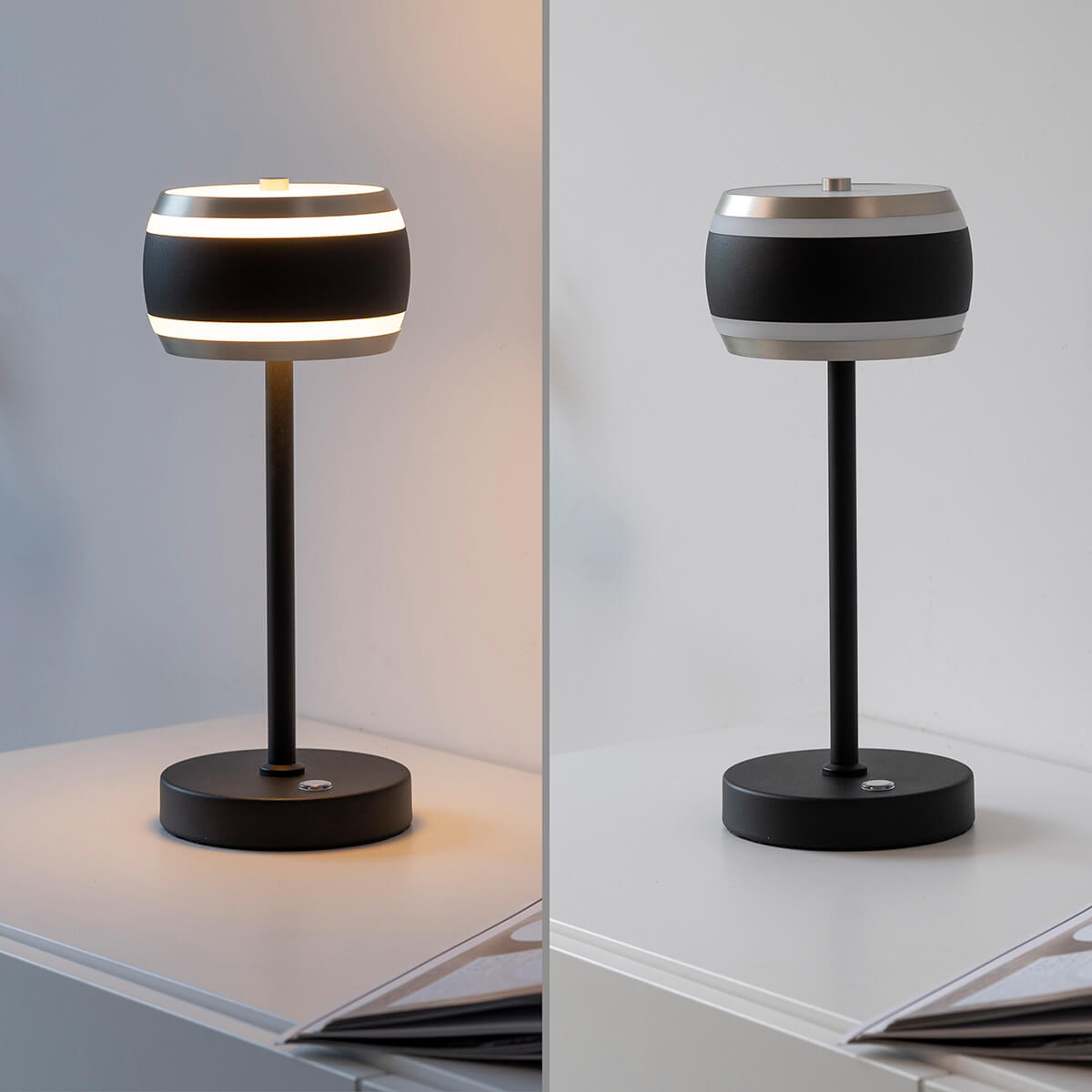 PURE Falling Rings LED Akkuleuchte