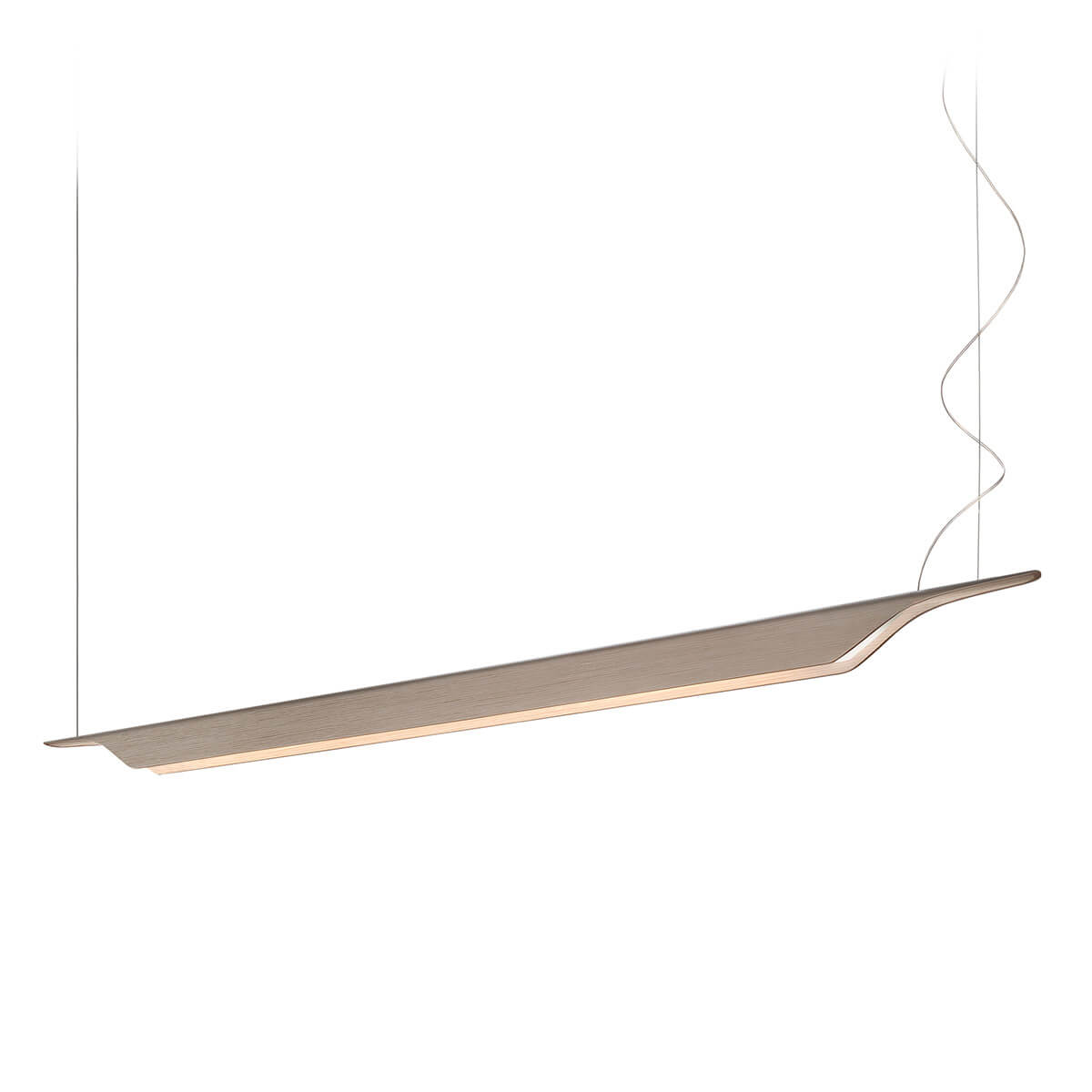 Foscarini Troag Media LED Sospensione, naturale (natur) Troag Media LED Sospensione