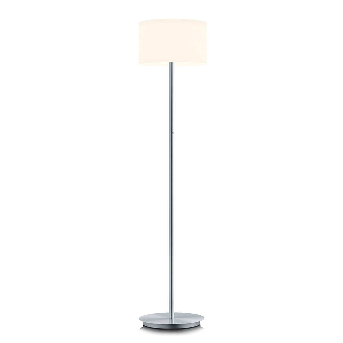 Bankamp Grazia LED Stehleuchte, Nickel matt / Chrom