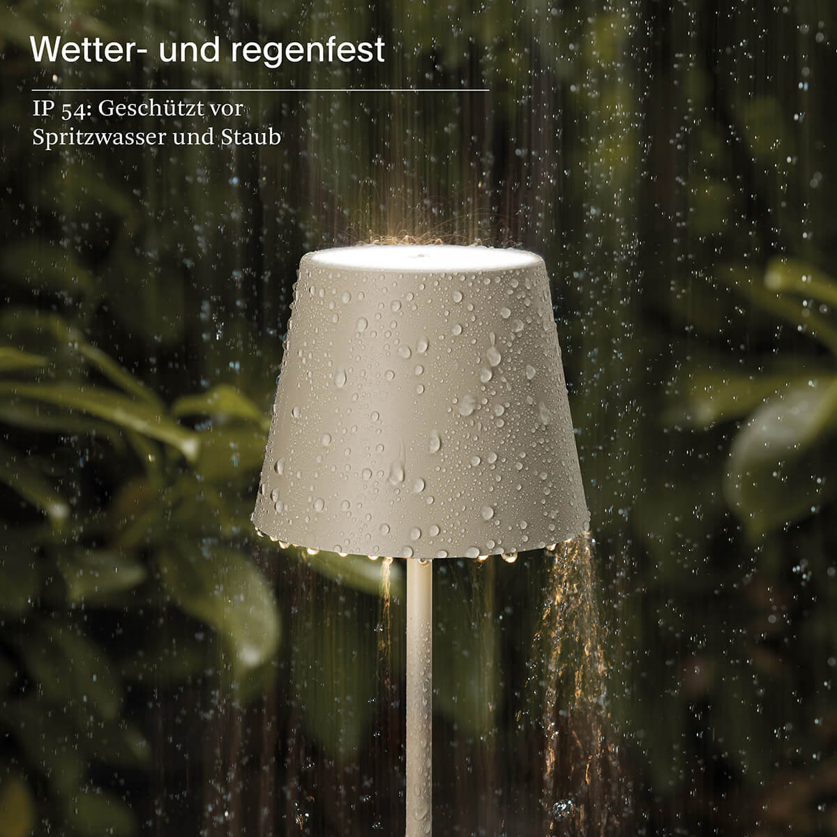 Sigor Nuindie mini LED Akkuleuchte, Flex-Mood, dünenbeige