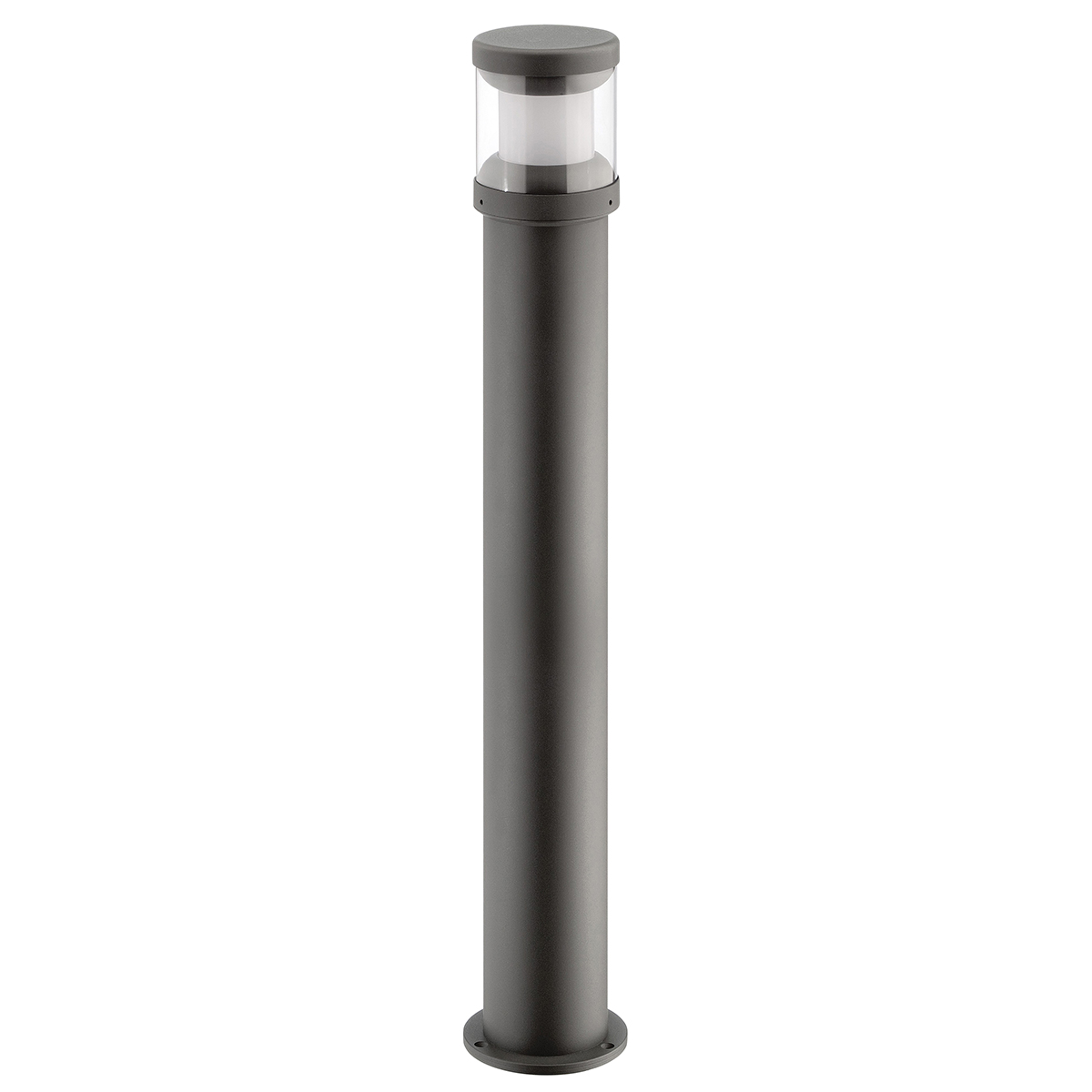 LCD Außenleuchten 1260/1261/1262 Pollerleuchte, Höhe: 92 cm, graphit