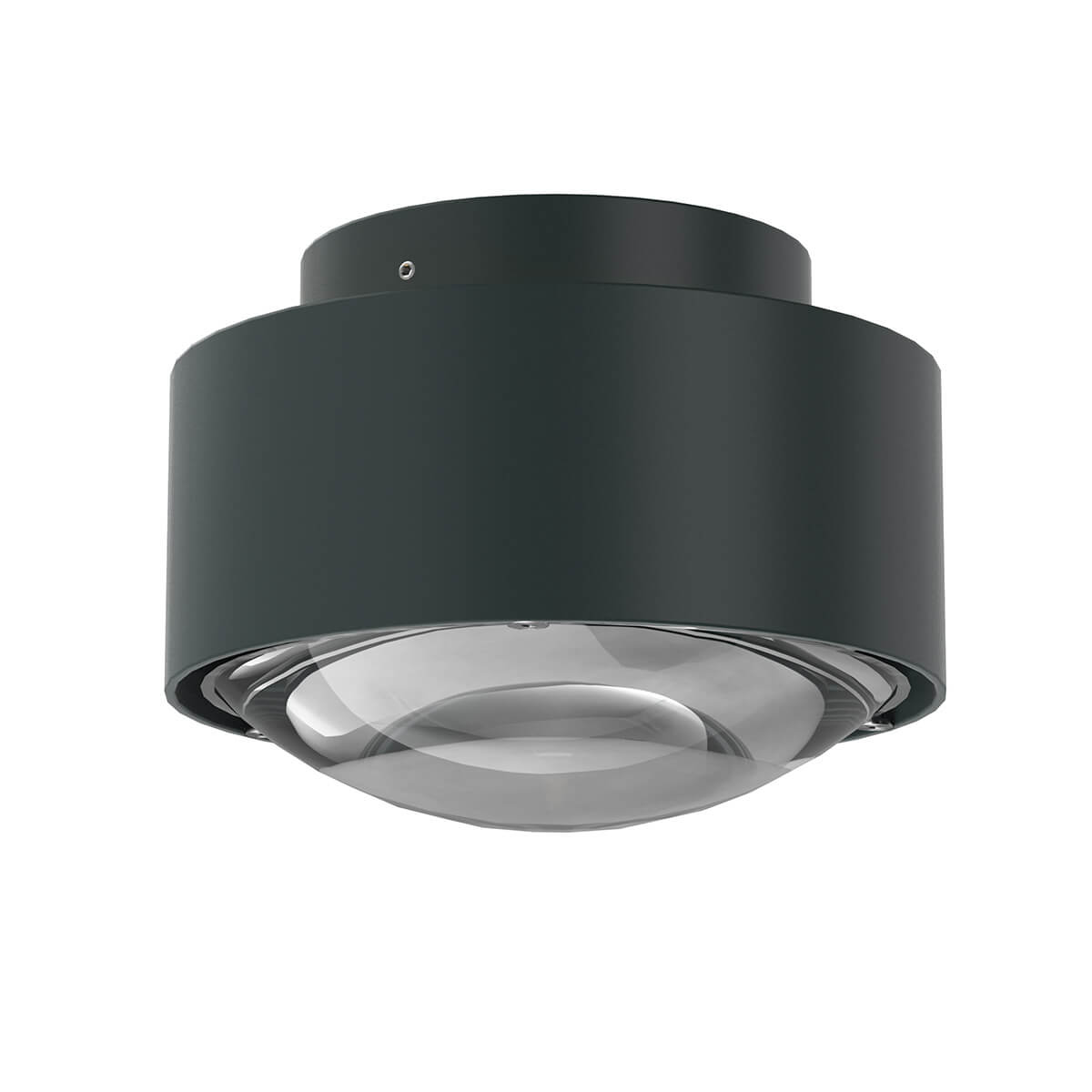 Top Light Puk Maxx Plus Deckenleuchte, Gehäuse, anthrazit matt, mit Linse klar (nicht inbegriffen)