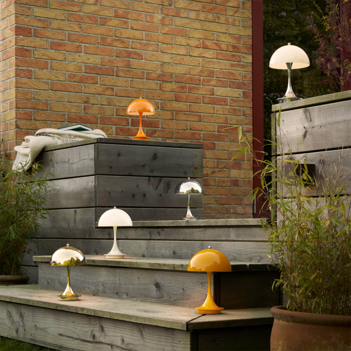Louis Poulsen Panthella 160 Portable V3 LED Akkuleuchte, verschiedene Ausführungen – Design by Verner Panton
