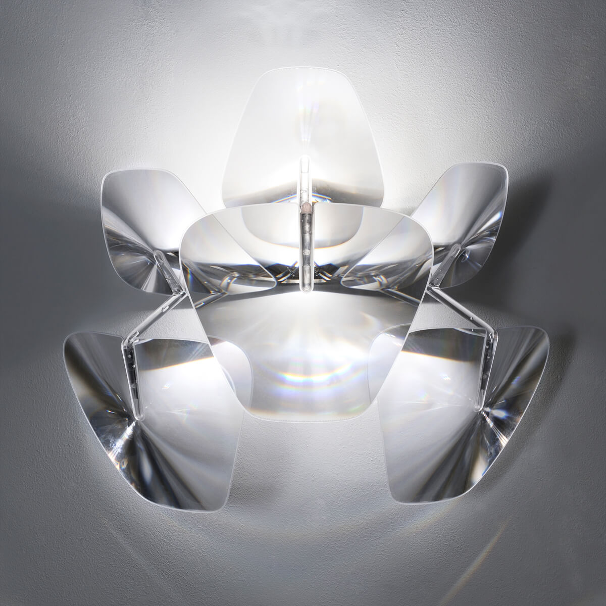 Luceplan Hope Parete, Höhe: 43 cm, transparent