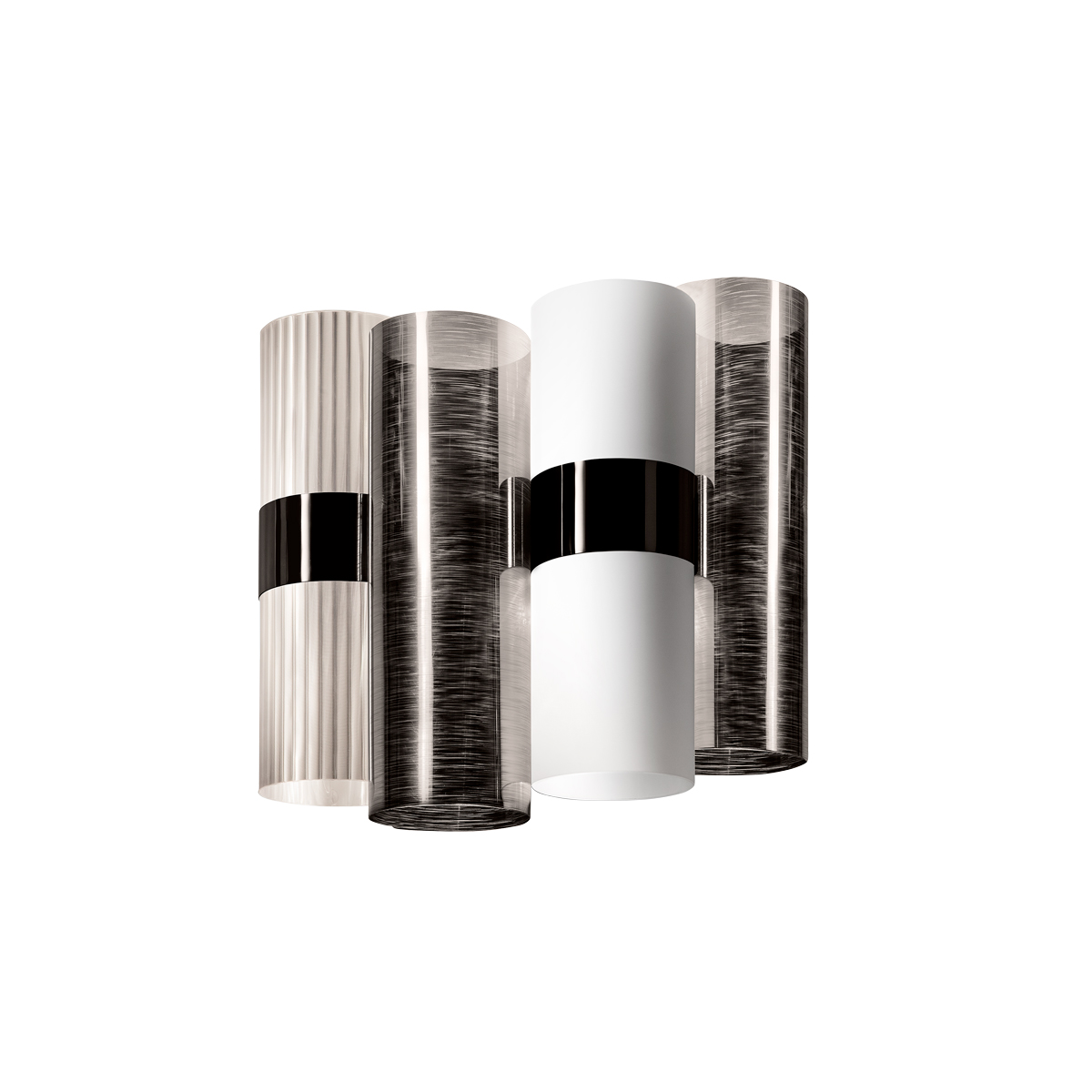 Slamp La Lollo Applique, 1. Generation, pewter white (Zinn/weiß) La Lollo Applique, 1. Generation