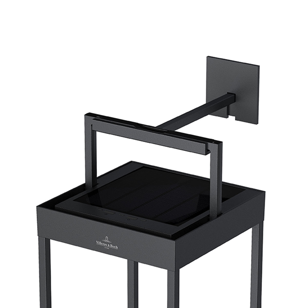 Villeroy & Boch Aufhängung zu Cannes LED Akku-Solarleuchte, schwarz