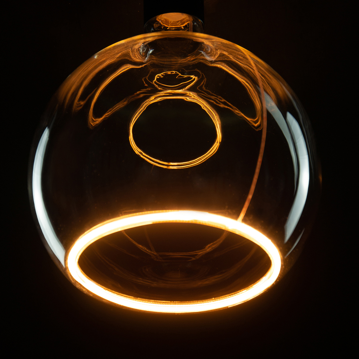 Segula LED Floating Globe 200 klar E27, 5 W, 2200 K, dimmbar, Ø: 20 cm