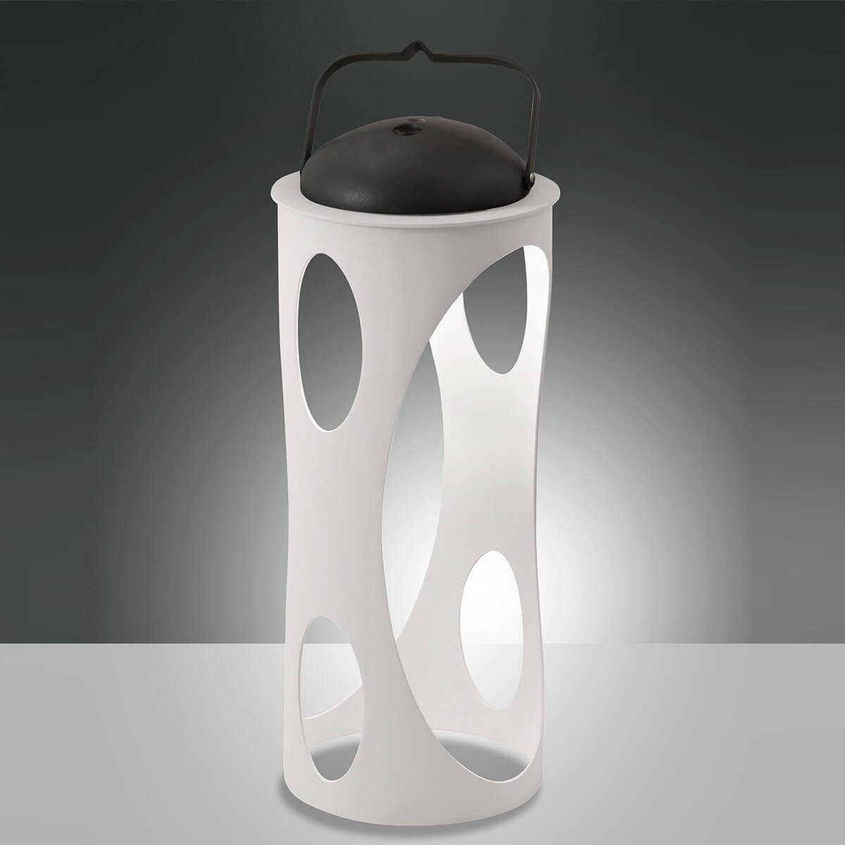 Fabas Luce Caddy LED Akkuleuchte, weiß