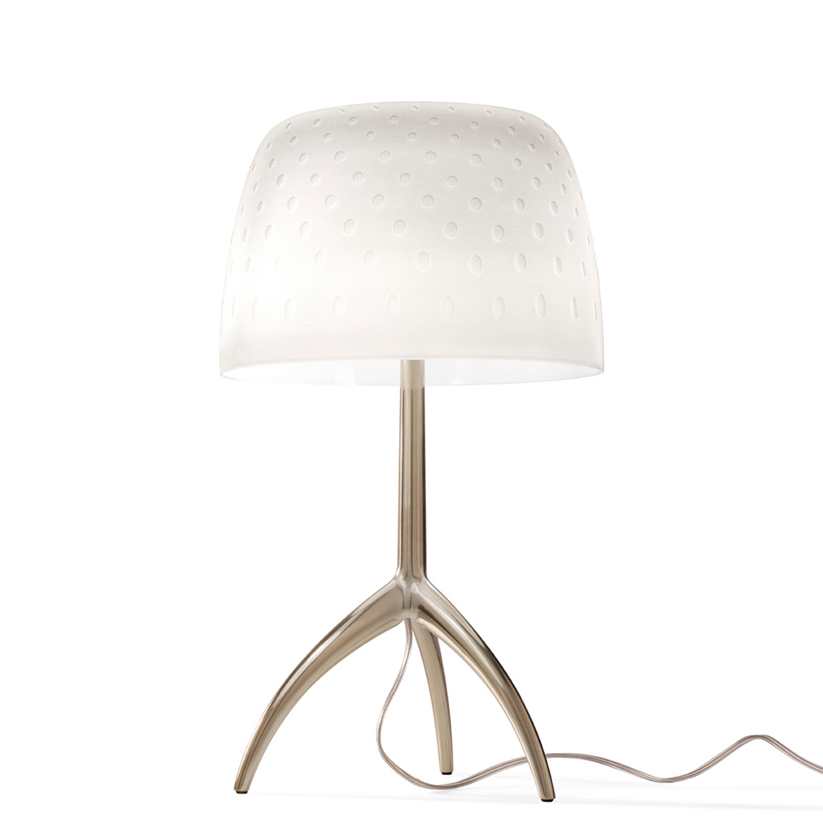 Foscarini Lumiere 30th Grande Tavolo, champagner / bulles (Bläschendekor)