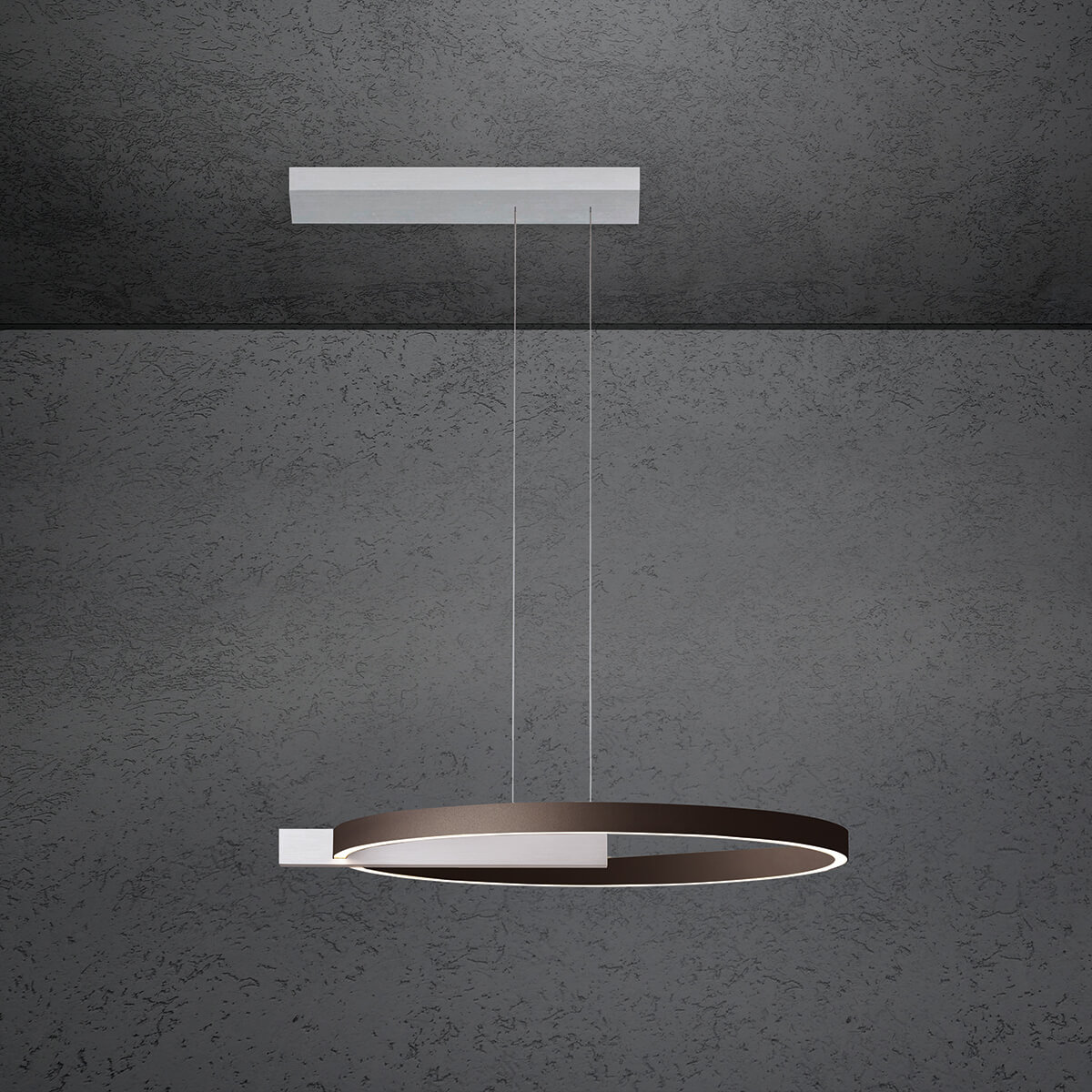 Midnight Single LED Pendelleuchte, Ø: 60 cm