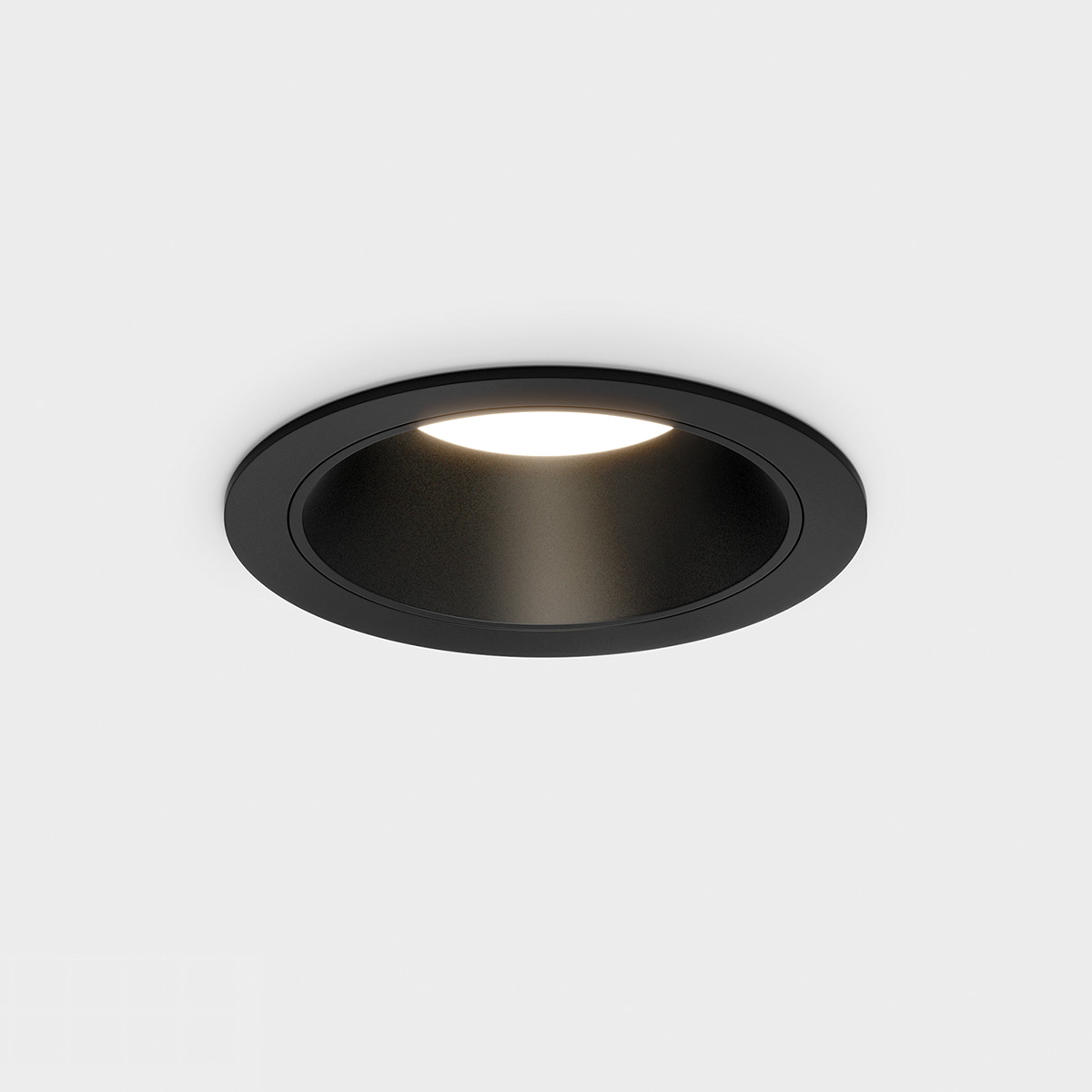 IP44.DE Suq.3 LED Deckeneinbauleuchte, black (schwarz)