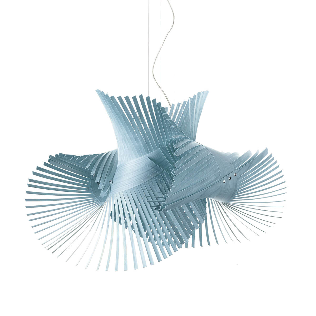 LZF Lamps MiniMikado Pendelleuchte, seeblau