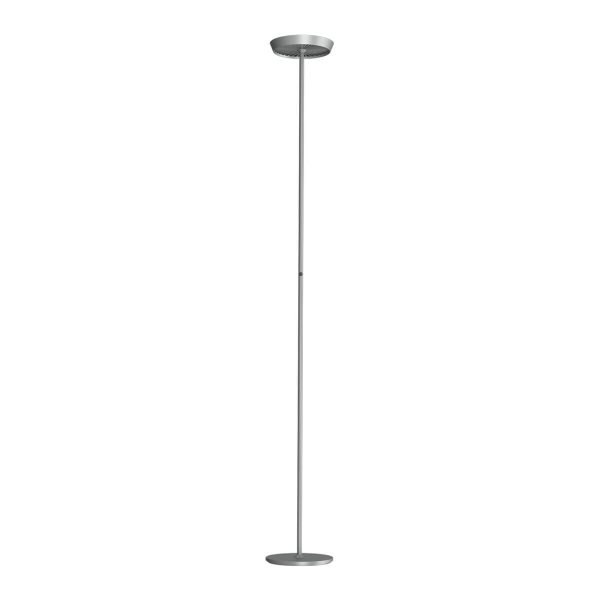 Rotaliana Prince F1 LED Stehleuchte, silberfarben