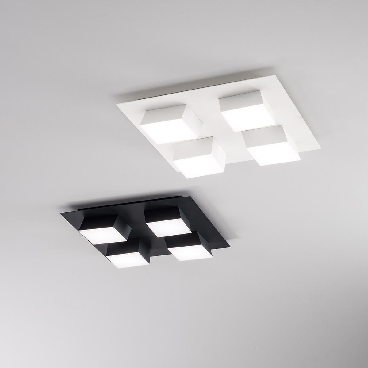 Fabas Luce Lucas LED Deckenleuchte, 4-flg., alle Ausführungen