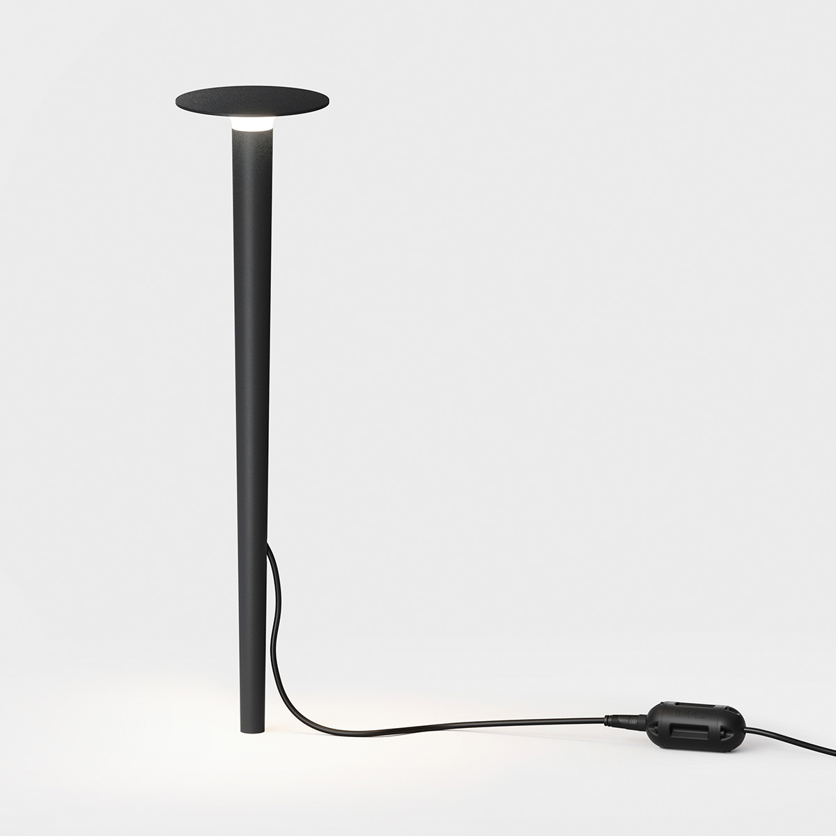 IP44.DE Lix spike plug LED Erdspießleuchte, deep black (schwarz)