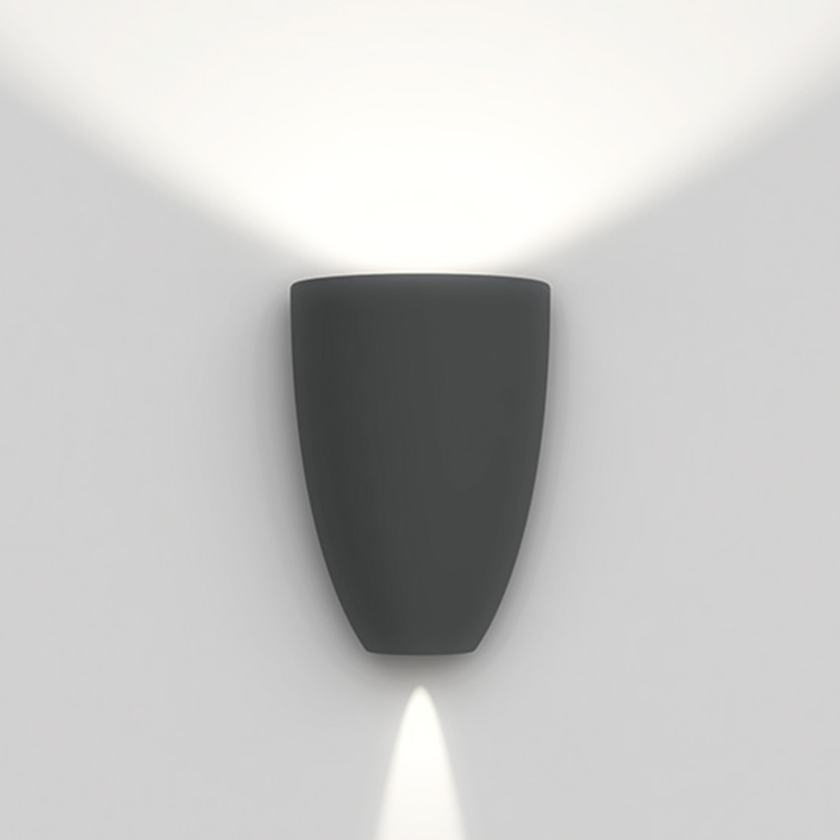 Artemide Outdoor Molla LED Außenwandleuchte, anthrazitgrau