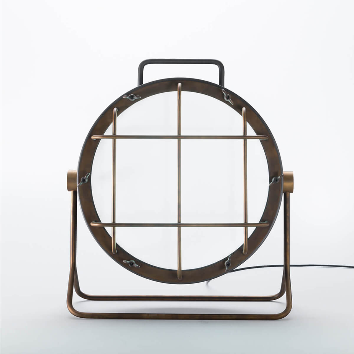 Zava Cantiere LED Steh- / Bodenleuchte, mit Gitter, Effekt Corten