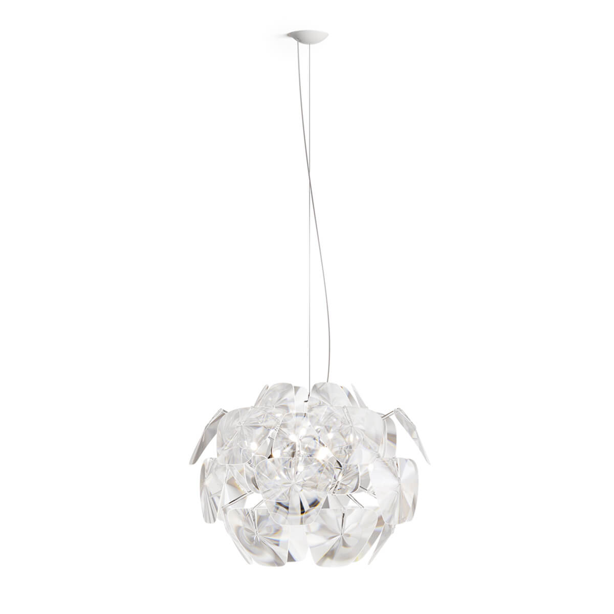 Luceplan Hope Sospensione, Ø: 72 cm, transparent