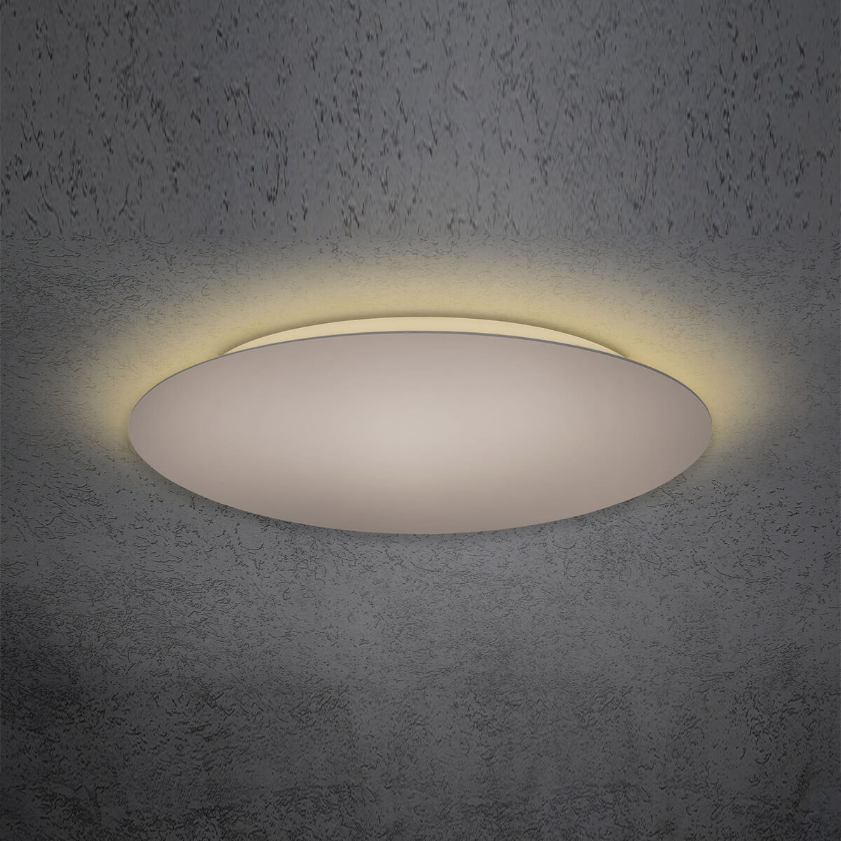 Escale Blade LED Wand- / Deckenleuchte, Ø: 79 cm, mit Casambi-Modul, taupe eloxiert