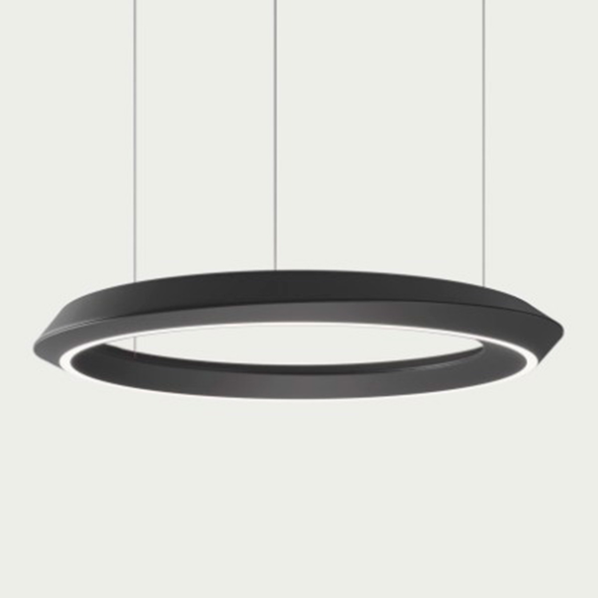 Lodes Tidal Adjustable LED Pendelleuchte, schwarz matt