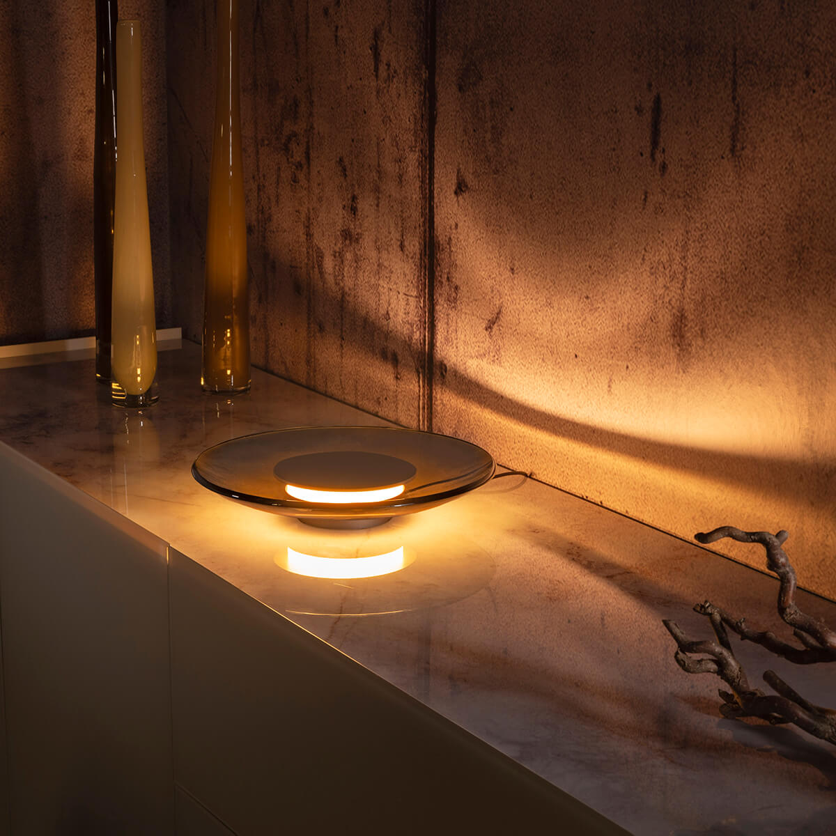 Neuhaus PURE Moon LED Tischleuchte, Bronze