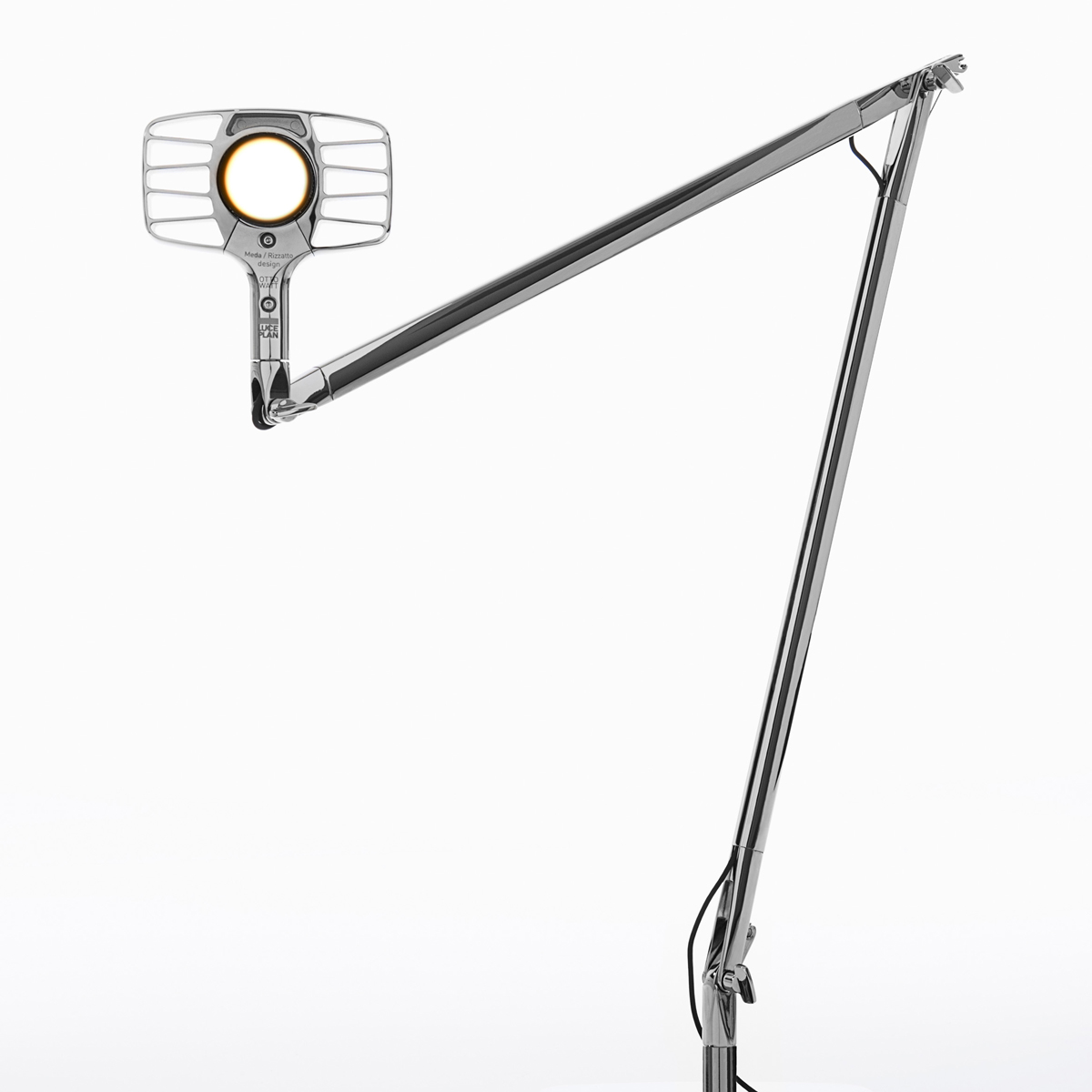 Luceplan Otto Watt Tavolo, Aluminium poliert