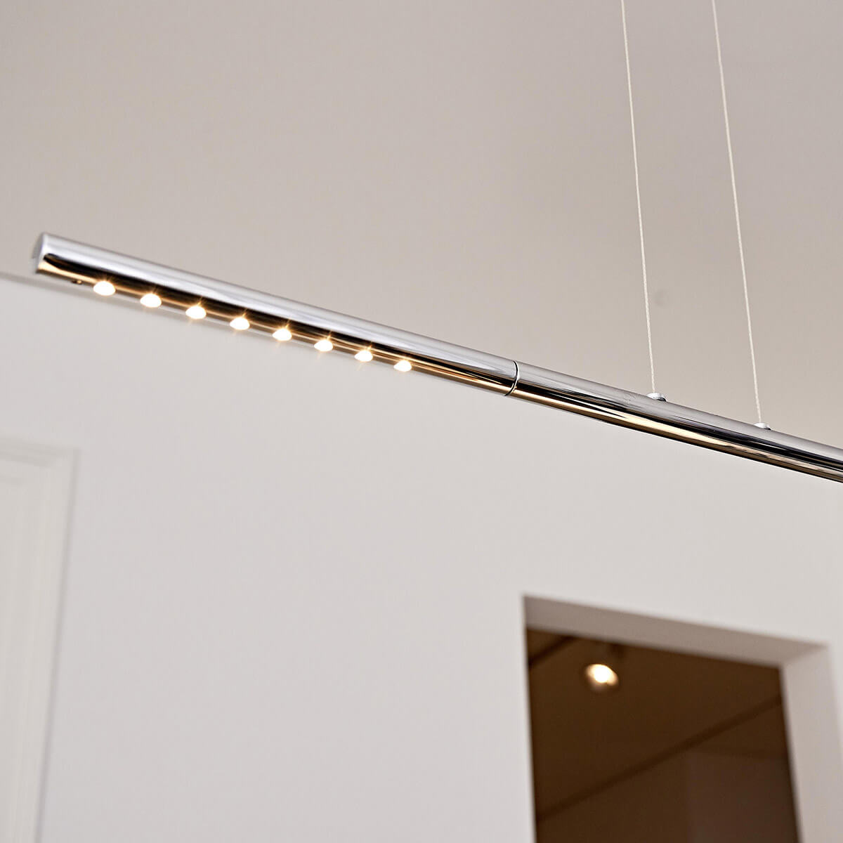 Tecnolumen Lum 85 LED Pendelleuchte, Chrom