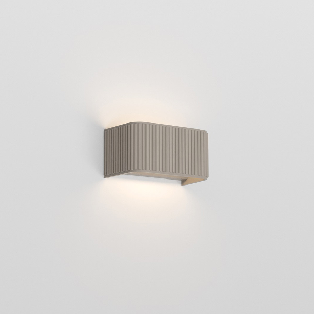 Rotaliana Dresscode W1 LED Wandleuchte, 2700 K, Schnur-Beige