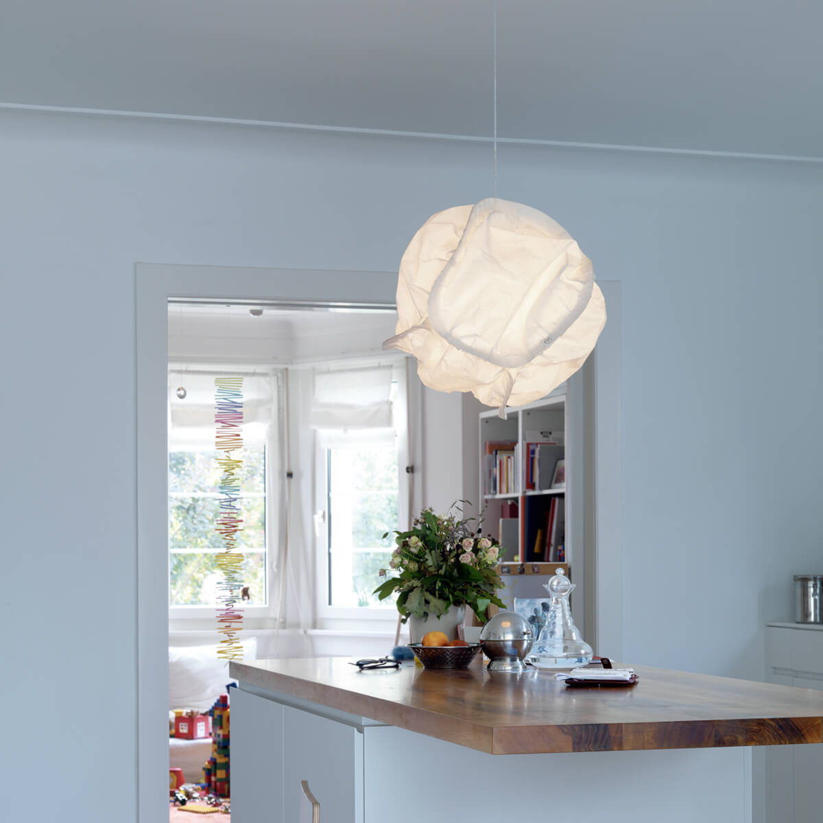 Belux Cloud LED Pendelleuchte, weiß