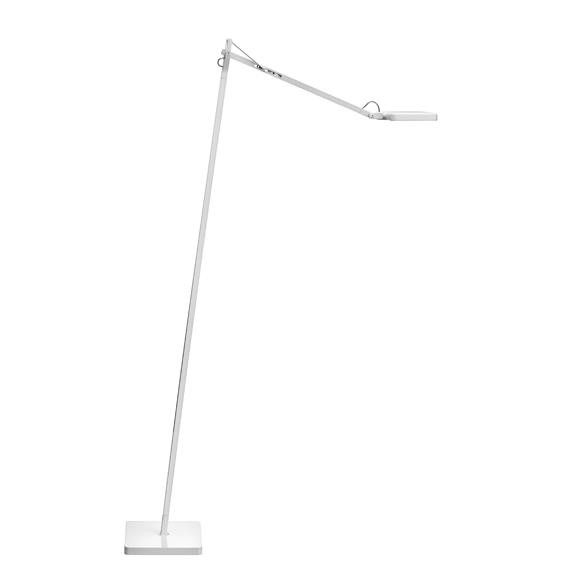 Flos Kelvin LED F Stehleuchte, weiß glänzend