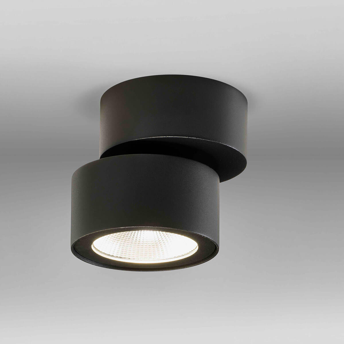 LupiaLicht Bloc MN LED Wand- / Deckenleuchte, 2700K, schwarz