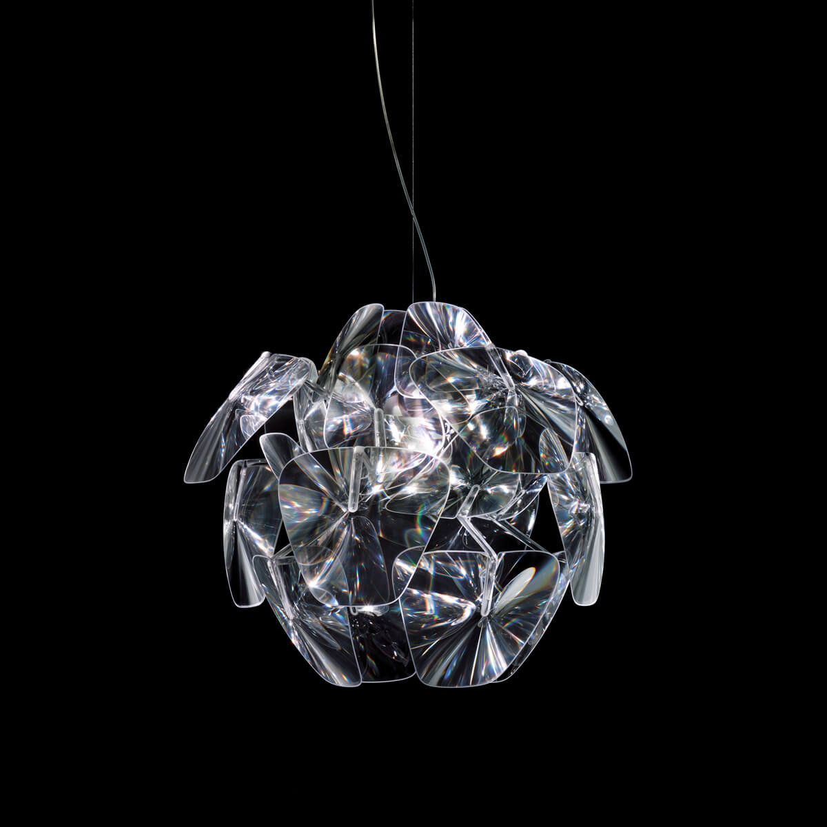 Luceplan Hope Sospensione, Ø: 61 cm, transparent